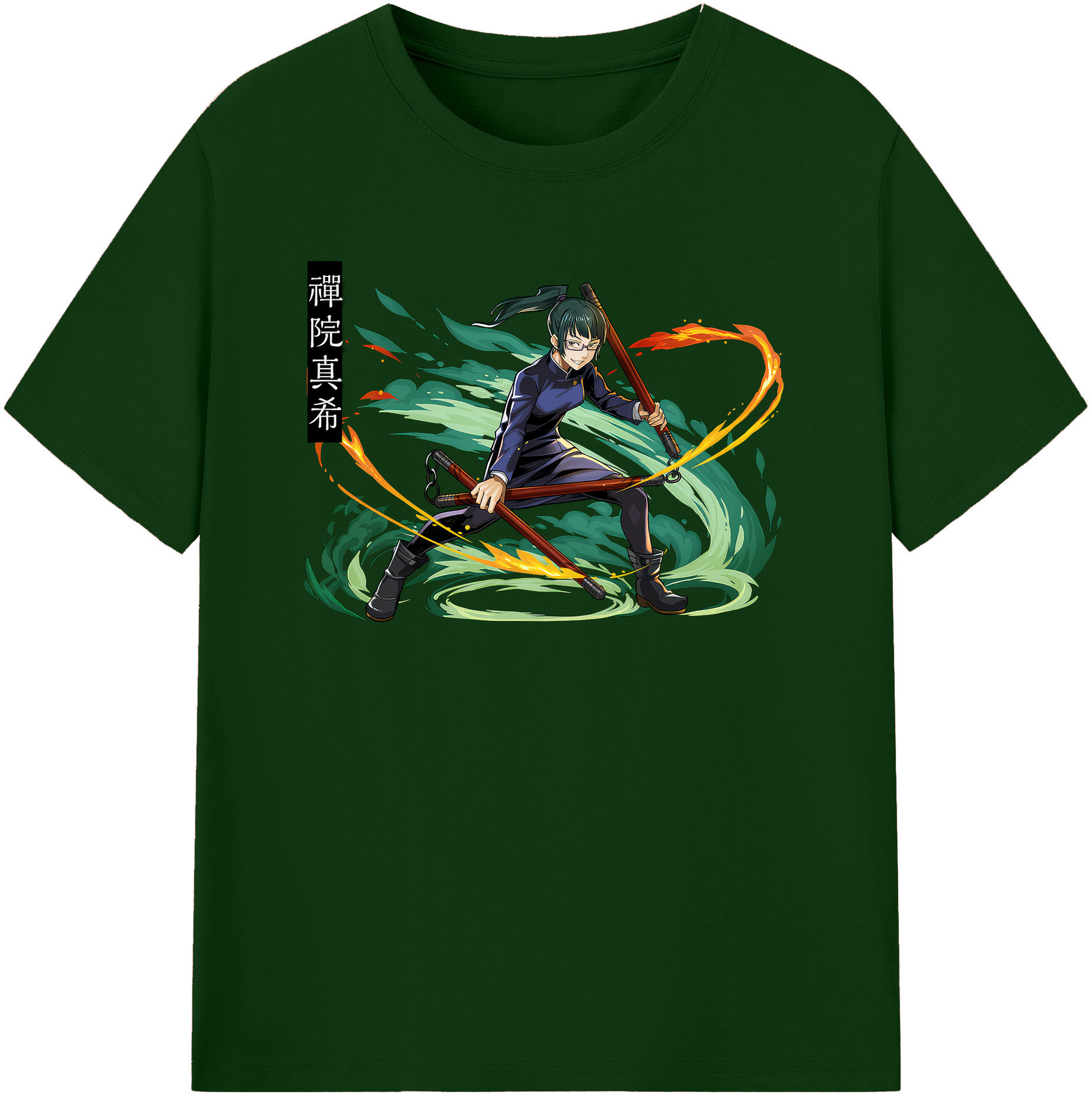（画像用） 呪術廻戦 Jujutsu Kaisen 綿100％半袖Tシャツ（フロントプリント）